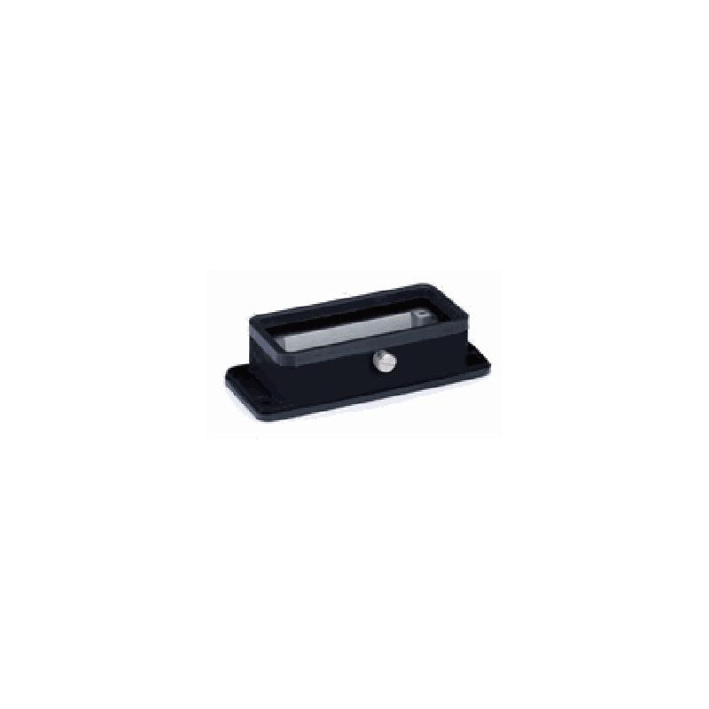Embase encastrée 16B, Aluminium moulé sous pression, IP67, Sortie basse